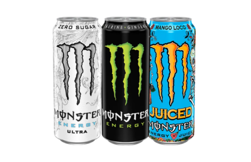 Monster Energy Drink – Drinks at Jealous Pizza N Donair, Armstrong BC