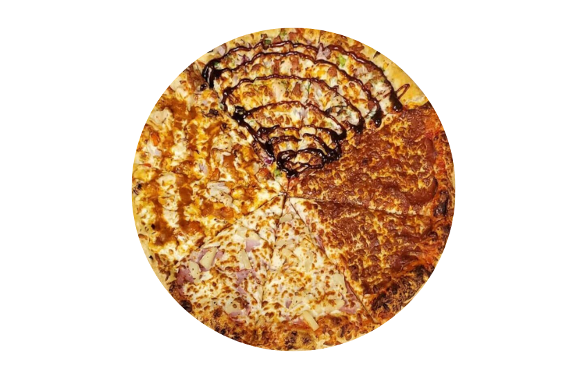 Small Pizza – Create Your Own Pizza at Jealous Pizza N Donair, Armstrong BC