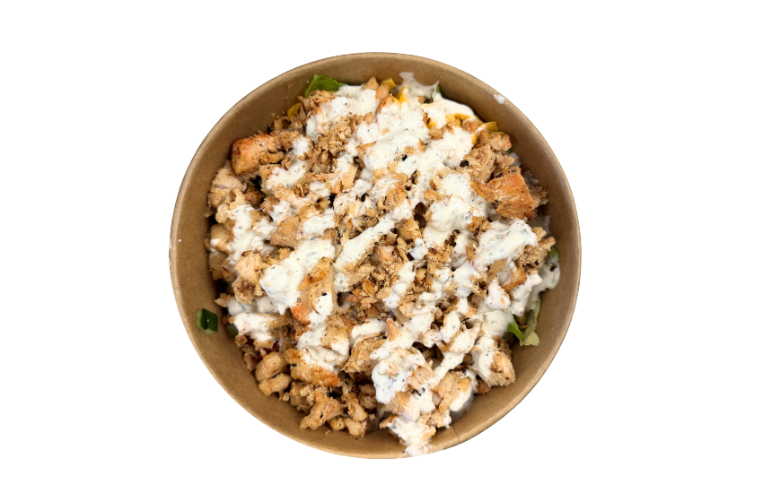 Chicken Bowl – Salad Donair Bowls at Jealous Pizza N Donair, Armstrong BC