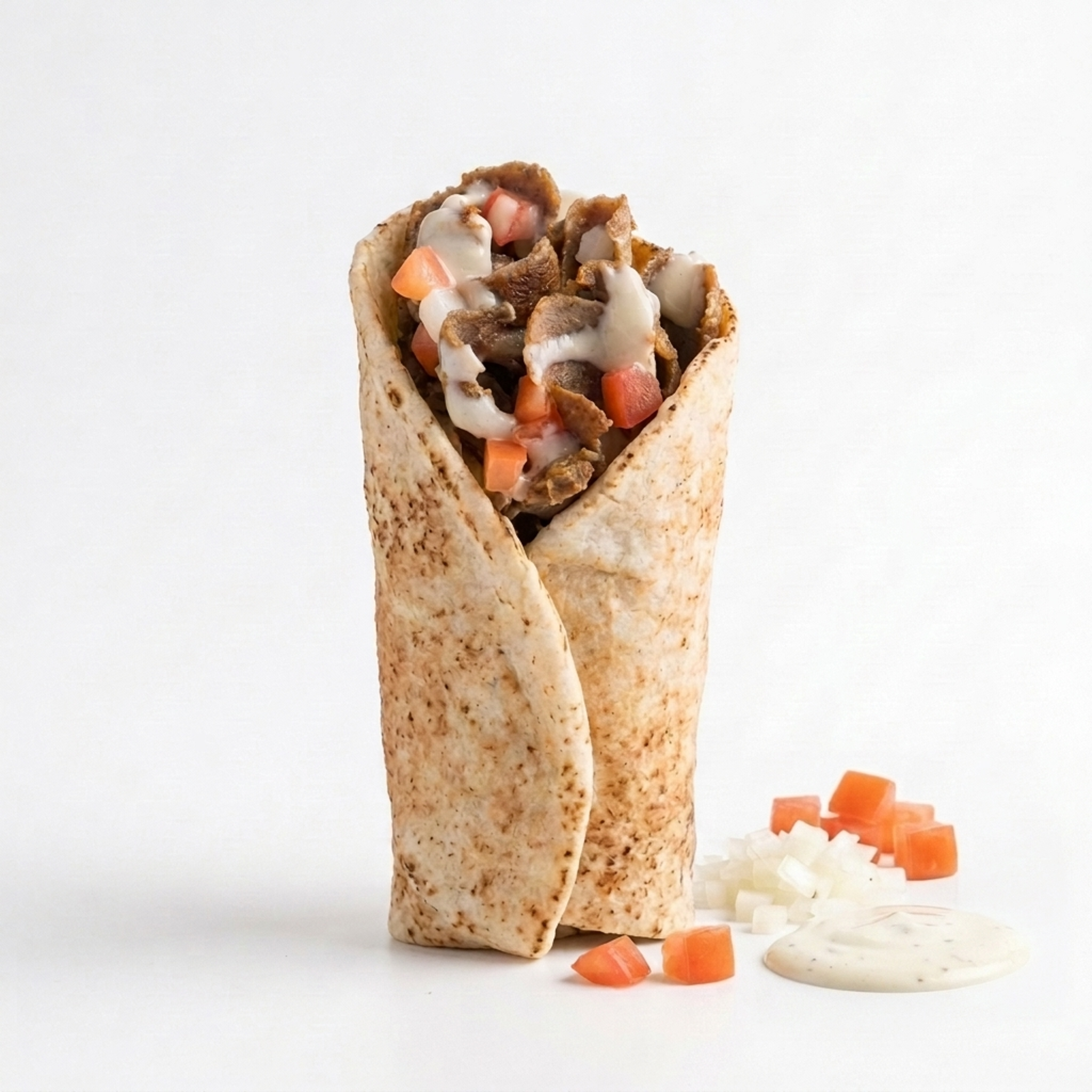 Halifax Style(beef) – Signature Donairs at Jealous Pizza N Donair, Armstrong BC