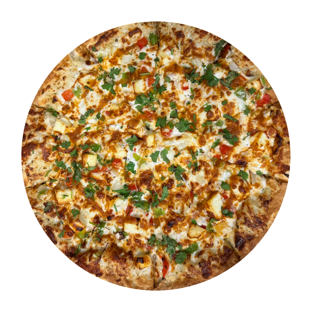 Jealous Shahi Paneer – Vegetarian Pizzas at Jealous Pizza N Donair, Armstrong BC