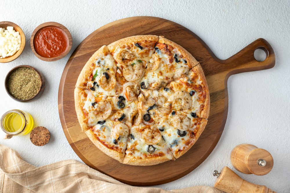 Creamy Caesar – Gourmet Pizzas at Jealous Pizza N Donair, Armstrong BC