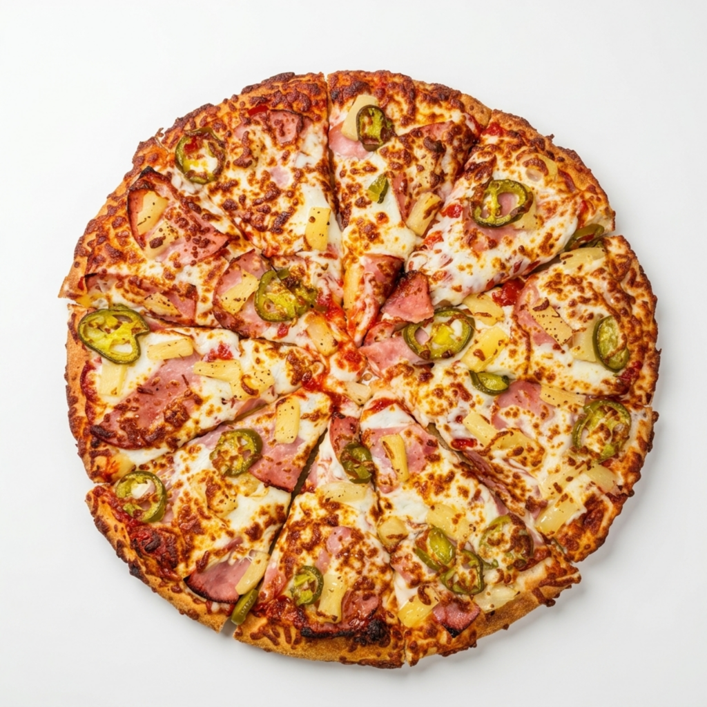 Hot Honey Hawaiian – Gourmet Pizzas at Jealous Pizza N Donair, Armstrong BC