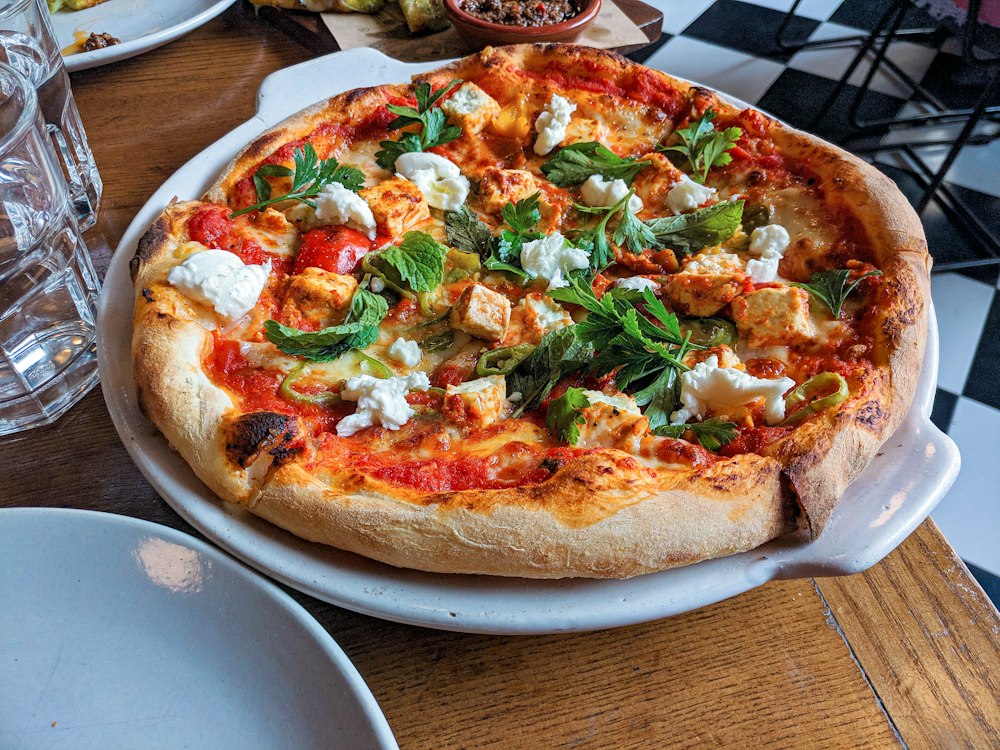 Mediterranean Feast – Gourmet Pizzas at Jealous Pizza N Donair, Armstrong BC