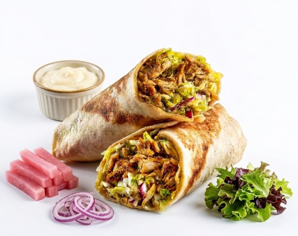 Middle Eastern Shawarma Chicken – Signature Donairs at Jealous Pizza N Donair, Armstrong BC