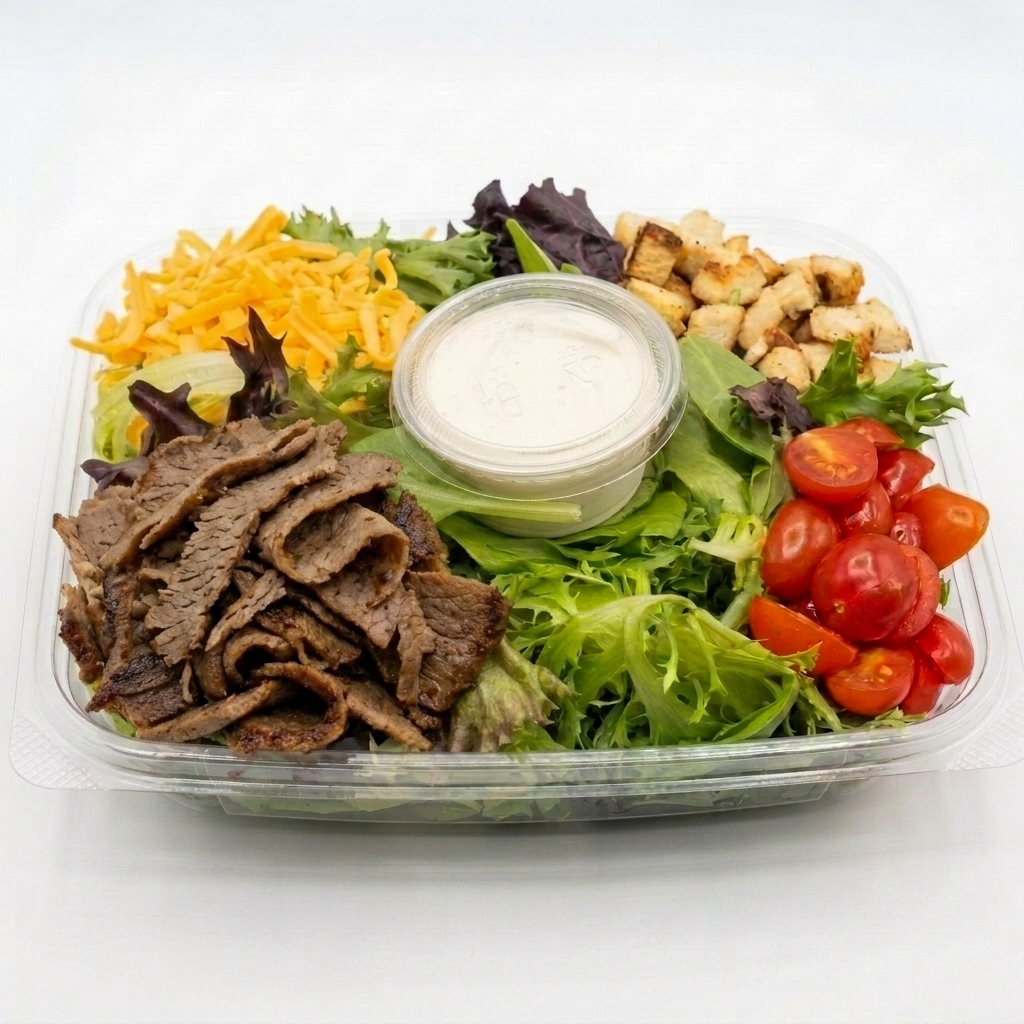 Protein Plus Salad – Salads at Jealous Pizza N Donair, Armstrong BC